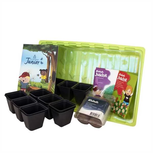 Junior Pakke Med Frø, Drivhus Og Opgavebog 1 Junior Pakke Med Frø, Drivhus Og Opgavebog