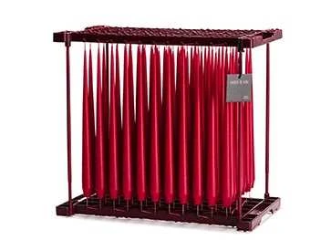 Stagelys Rød 42 Cm 1 Stagelys Rød 42 Cm