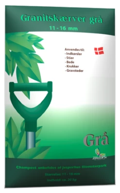 GRANITSKÆRVER GRÅ 20KG CHAMPOST