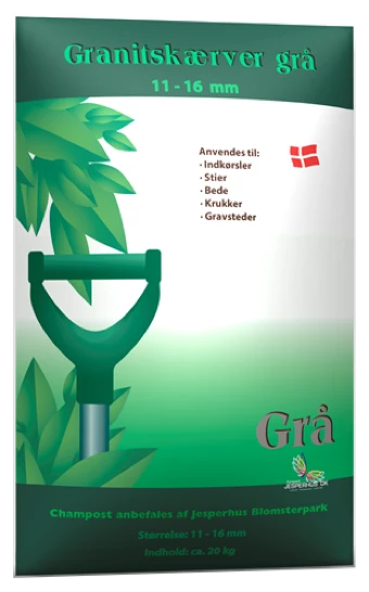GRANITSKÆRVER GRÅ 20KG CHAMPOST 1 GRANITSKÆRVER GRÅ 20KG CHAMPOST