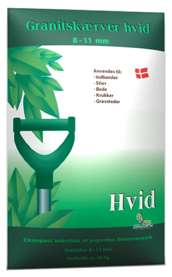 GRANITSKÆRVER HVID 20KG CHAMPOST 1 GRANITSKÆRVER HVID 20KG CHAMPOST