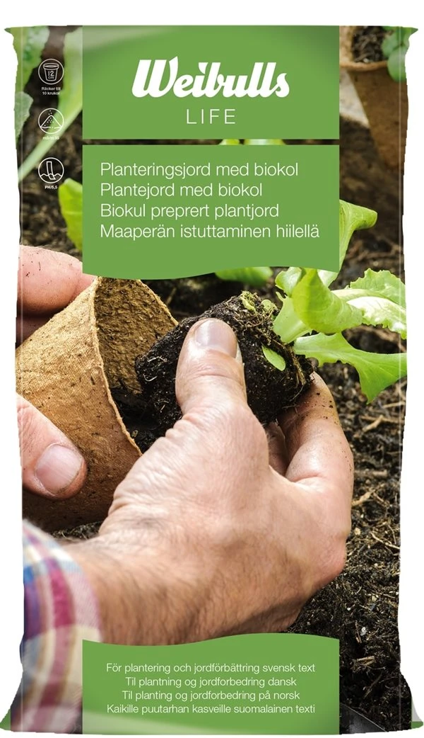 Plantejord Med Biokul 1 Plantejord Med Biokul