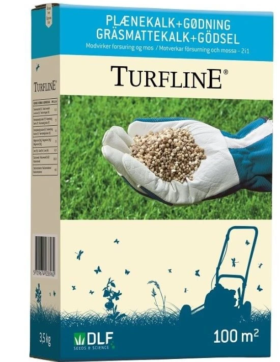 Plænekalk + Gødning 1 Plænekalk + Gødning